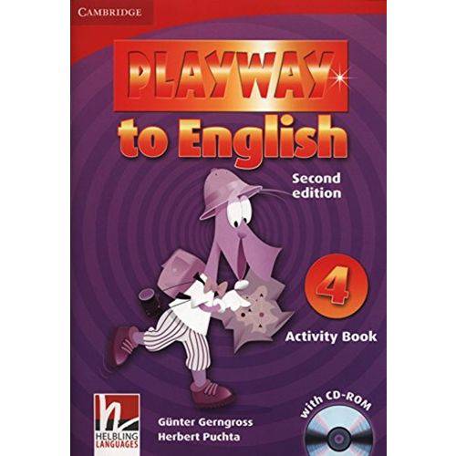 Playway To English 4 - Activity Book With CD-ROM - Second Edition - Cambridge University Press - Elt
