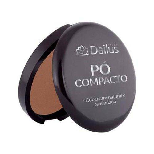 Pó Compacto Efeito Aveludado Dailus - 10 Chocolate