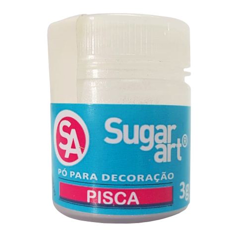 Pó para Decoração Pisca Comestível 3g - Sugar Art