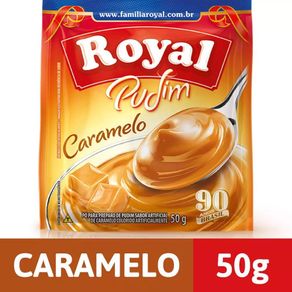 Pó para Pudim Sabor Caramelo Royal 50g