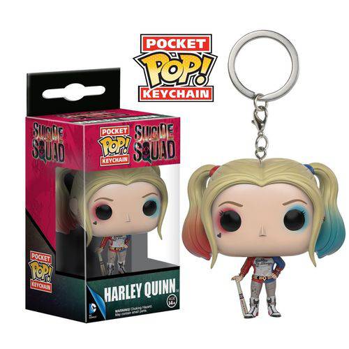 Pocket Pop Keychain Chaveiro Funko - Harley Quinn Suicide Squad