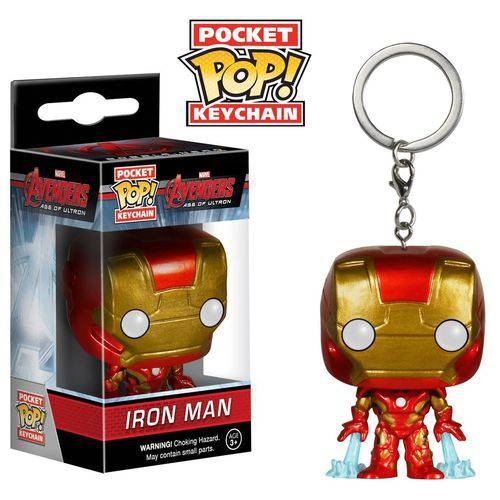 Pocket Pop Keychain Chaveiro Funko Iron Man Mark 50