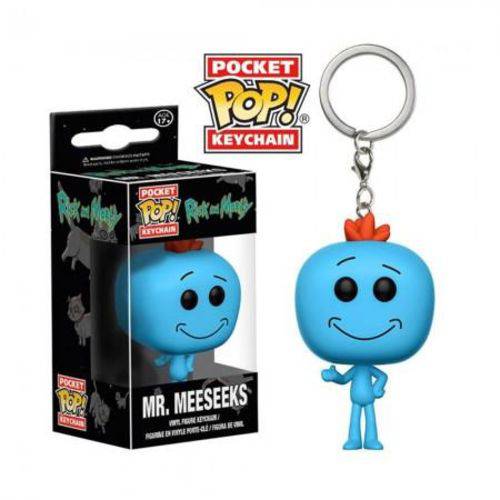 Pocket Pop Keychain Chaveiro Funko Mr Meeseeks Rick And Morty