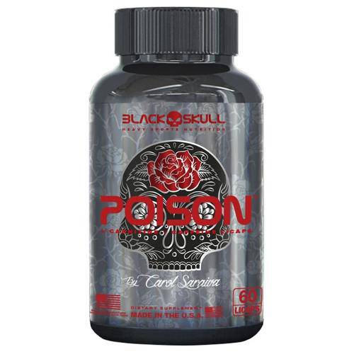 Poison 60 Cápsulas - Black Skull