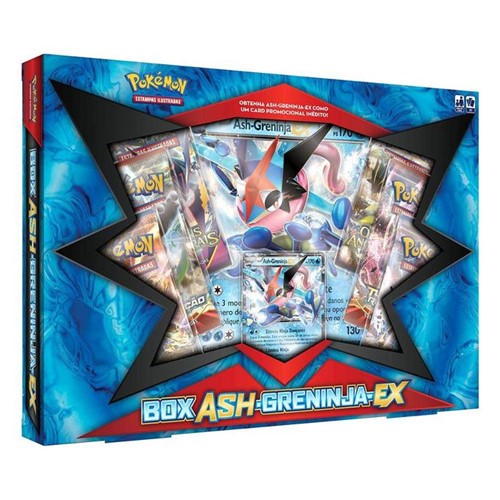 Pokemon Box - Ash-Greninja-Ex - COPAG