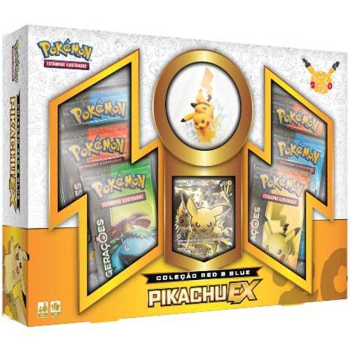 Pokémon Box Gerações Pikachu Ex