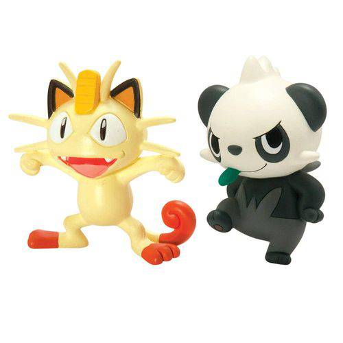 Pokémon Figuras Meowth e Pancham Tomy 18445