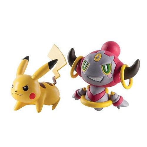 Pokemon - Mini Figuras - Pikachu Vs Hoopa - EDIMAGIC