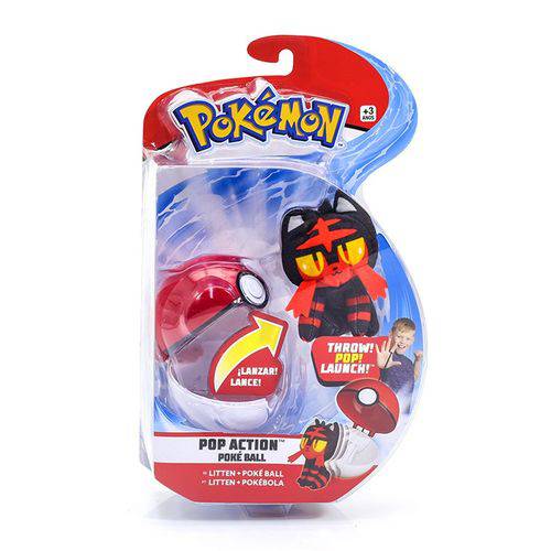 Pokémon Pop Pokébola - Litten Dtc 4853