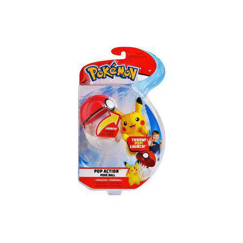 Pokémon Pop Pokébola - Pikachu Dtc 4853