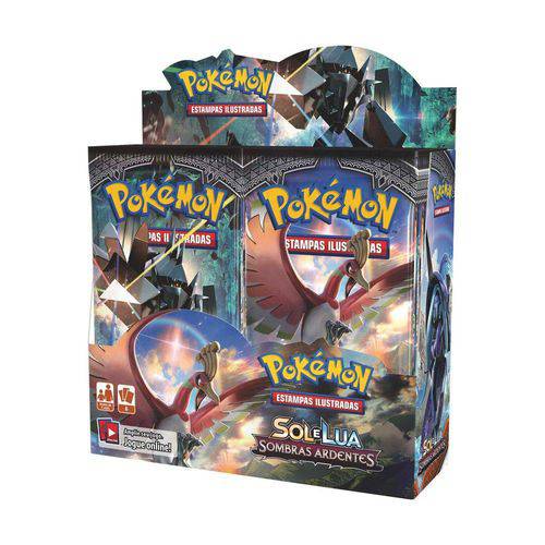 Pokémon TCG: Booster Box (36 Unidades) SM3 Sombras Ardentes
