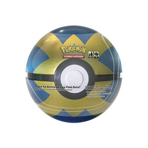 Pokémon Tcg: Lata Colecionável Poké Bola (quick Ball/bola Rápida)