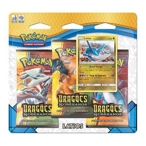 Pokémon Tcg: Triple Pack Sm7.5 Dragões Soberanos - Latios