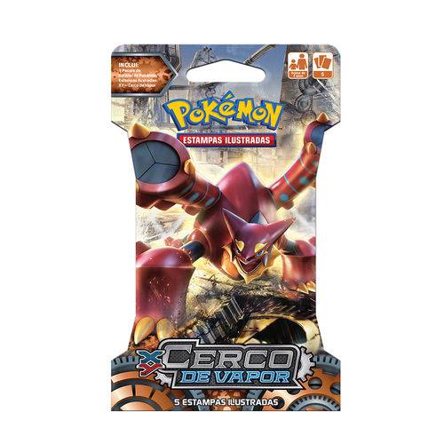 Pokémon Xy11 Cerco de Vapor Volcanion Blister Unitário - Copag
