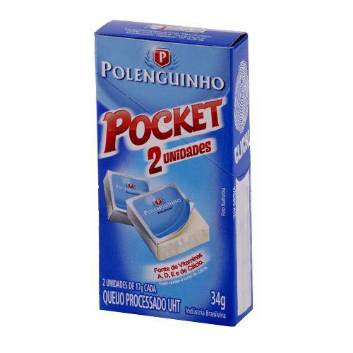 Polenguinho Pocket Tradicional 17g C/2 - Polenghi