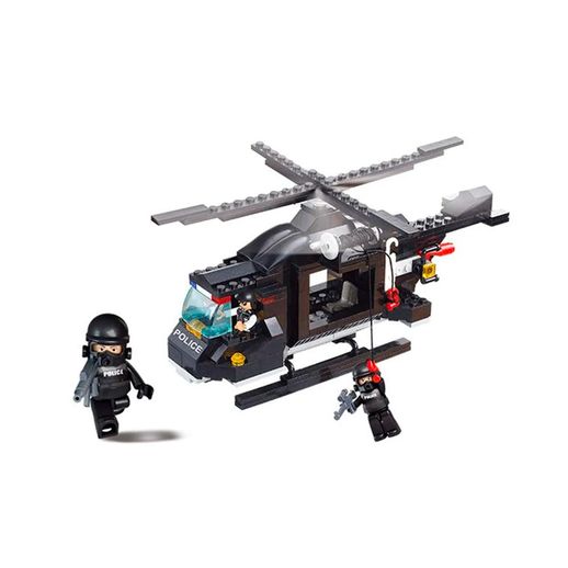 Polícia Helicóptero de Combate 219 Peças - Multikids