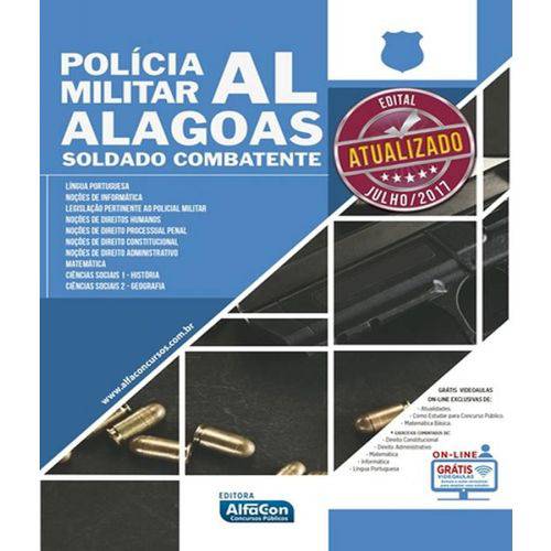 Policia Militar Alagoas - Soldado Combatente - Edital 2017