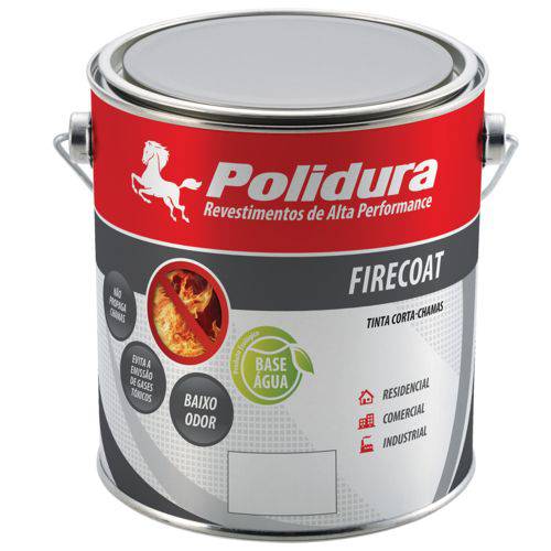 Polidura Firecoat Tinta Corta Chamas 3,6 Litros