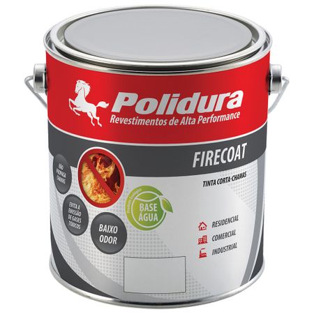 Polidura Firecoat Verniz Corta Chamas 3,6 Litros Incolor