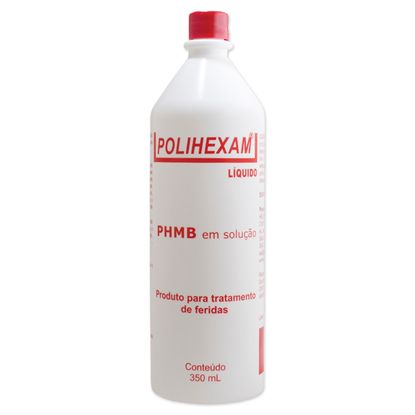 Polihexam Líquido 0,1% Helianto Solução para Limpeza de Feridas 350ml
