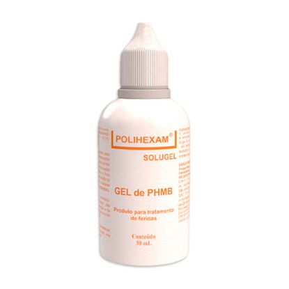 Polihexam Solugel 0,1% Helianto Hidrogel para Tratamento de Feridas 30ml