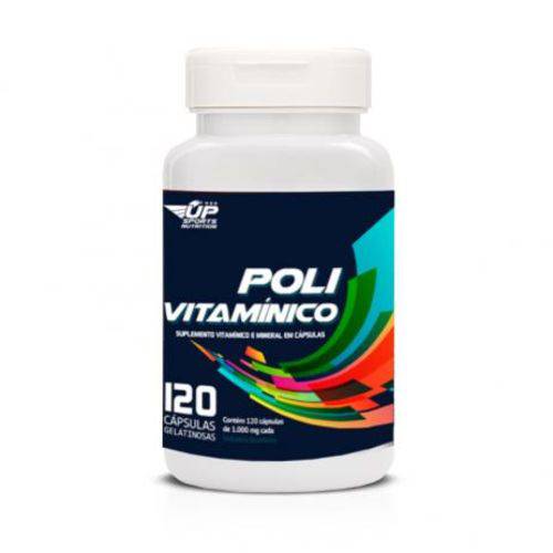 Polivitamínico 1000mg com 120 Cápsulas Up Sports Nutrition