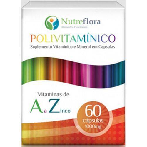 Polivitamínico (60caps) - Nutreflora