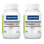 Polivitamínico e Mineral A-Z - 2 Un de 120 Tabletes - NewNutrition