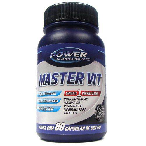 Polivitamínico MASTER VIT - Power Supplements - 90 Caps