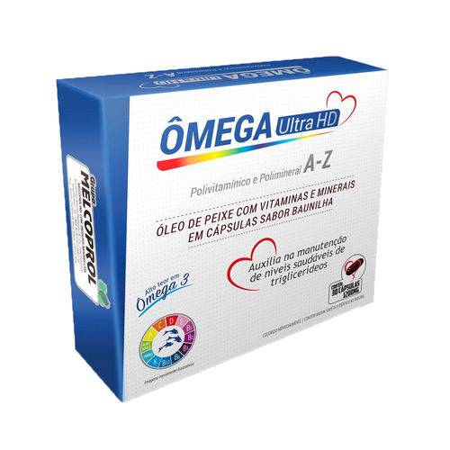Polivitamínico Ômega 3 Ultra HD - 30 Cápsulas - Melcoprol