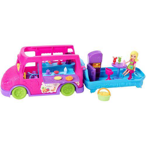Polly Food Truck 2 em 1 - Mattel