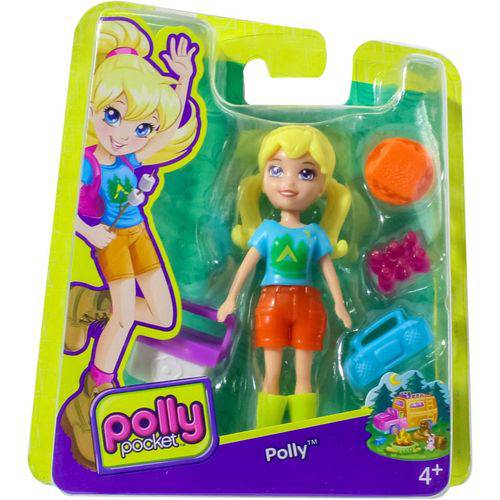 Polly Pocket Boneca Polly Acampamento Dwb81 - Mattel