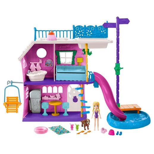 Polly Pocket Casa do Lago da Polly - Mattel
