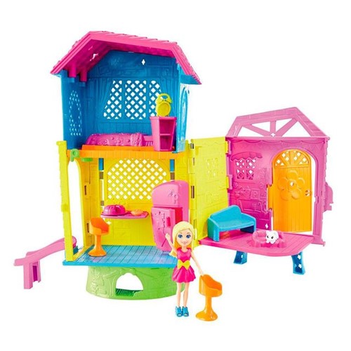 Polly Pocket Super Clubhouse DHW41 Mattel ROSA