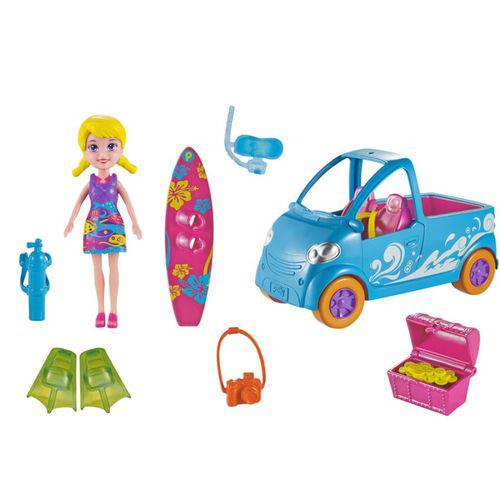 Polly Pocket Veículos Van Surf - Mattel