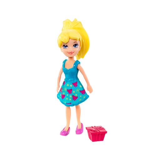 Polly Pocket Vestido Azul - Mattel