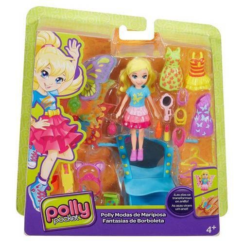 Polly Pockt Transformação Borboleta - Mattel
