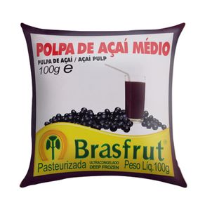 Polpa de Fruta Sabor Açaí Brasfrut 100g