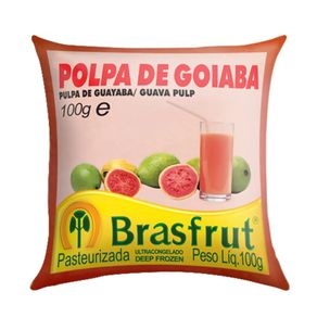 Polpa de Fruta Sabor Goiaba Brasfrut 100g