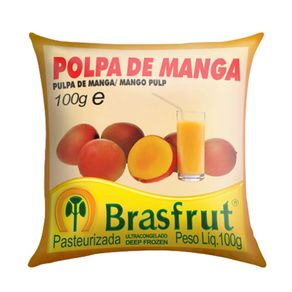 Polpa de Fruta Sabor Manga Brasfrut 100g