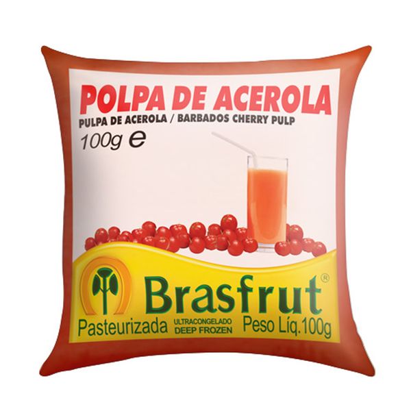 Polpa Fruta Brasfrut 100g Acerola