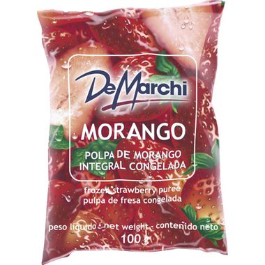 Polpa Fruta Morango de Marchi 10x100g