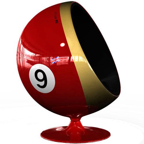 Poltrona Ball Giratória Fórmula 1 Lotus 49