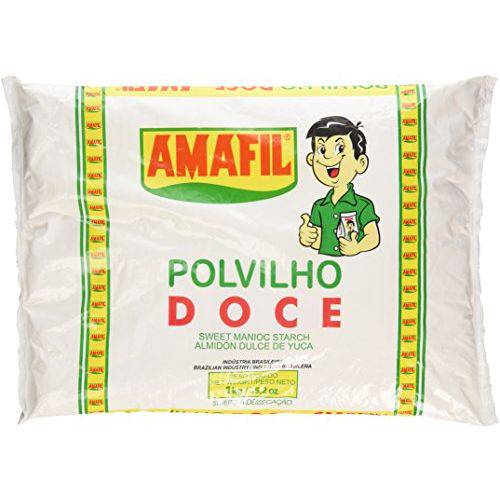 Polvilho Amafil Doce Plast Caixa com 20 - 1kg