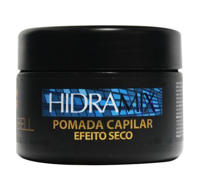 Pomada Capilar Hidra Mix Efeito Seco Fixação Intensa 50g - Hidrabell