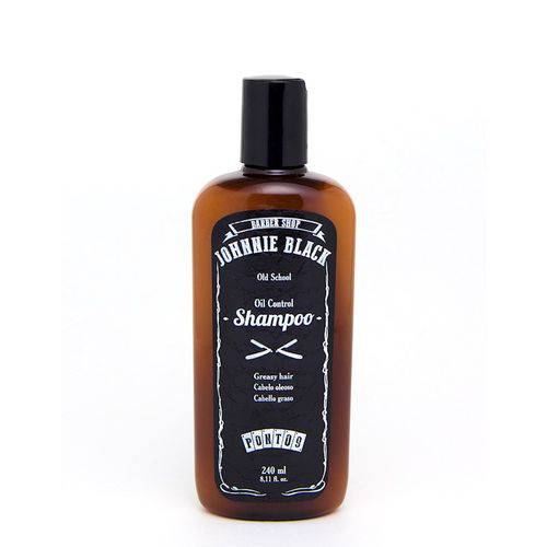 Ponto9 Johnnie Black Shampoo Masculino Controle Oleosidade 240ml