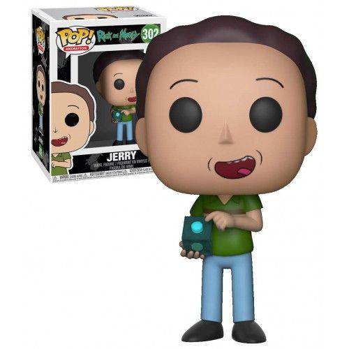 Pop Jerry Rick And Morty 302 - Funko