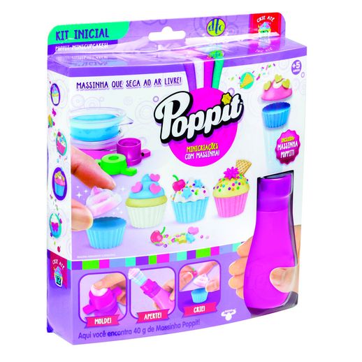 Poppit Kit Inicial Mini Cupcakes - DTC