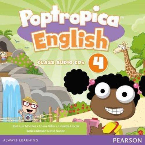 Poptropica English American Edition 4 Audio Cd