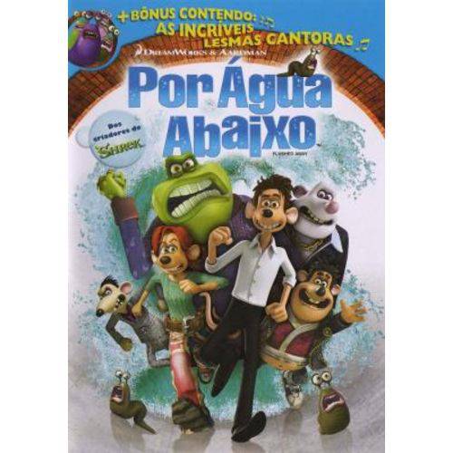 Por Água Abaixo - DVD Filme Infantil